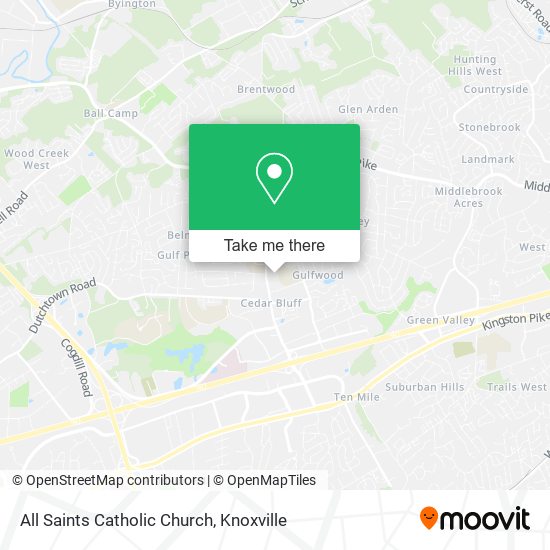 Mapa de All Saints Catholic Church