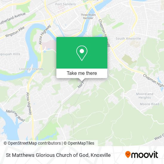 Mapa de St Matthews Glorious Church of God