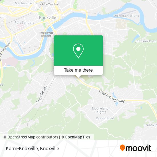 Mapa de Karm-Knoxville