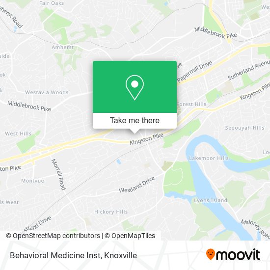 Mapa de Behavioral Medicine Inst