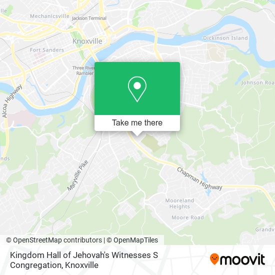 Kingdom Hall of Jehovah's Witnesses S Congregation map