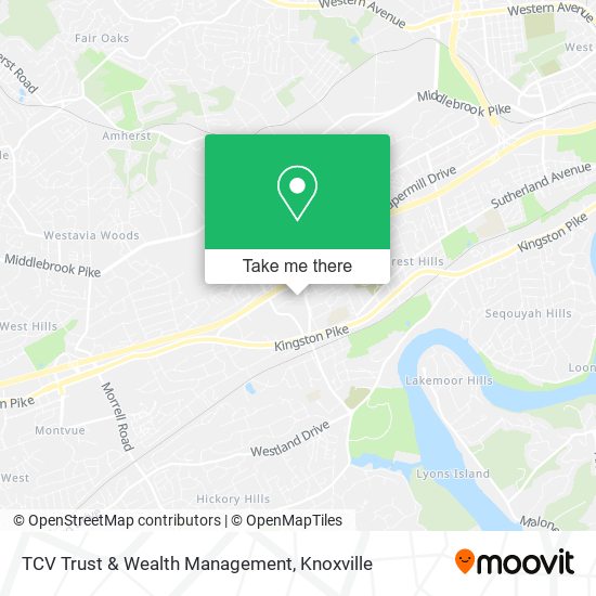 TCV Trust & Wealth Management map