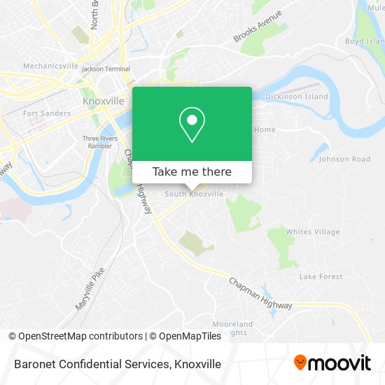 Mapa de Baronet Confidential Services