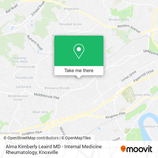 Mapa de Alma Kimberly Leaird MD - Internal Medicine Rheumatology
