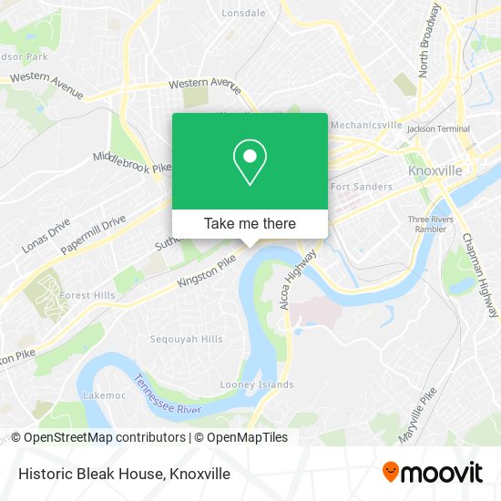 Historic Bleak House map
