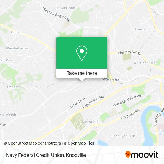 Mapa de Navy Federal Credit Union
