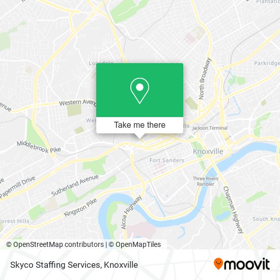 Mapa de Skyco Staffing Services