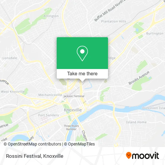 Mapa de Rossini Festival