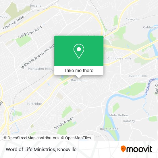 Mapa de Word of Life Ministries