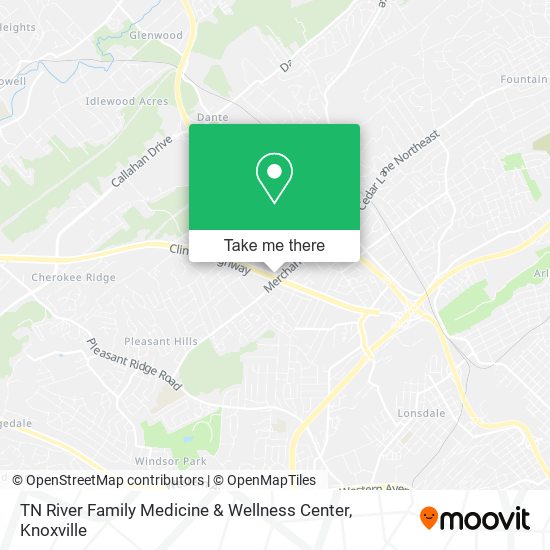 TN River Family Medicine & Wellness Center map