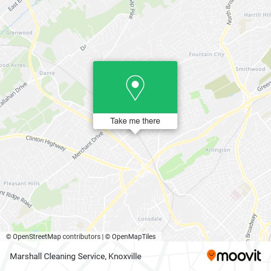 Marshall Cleaning Service map