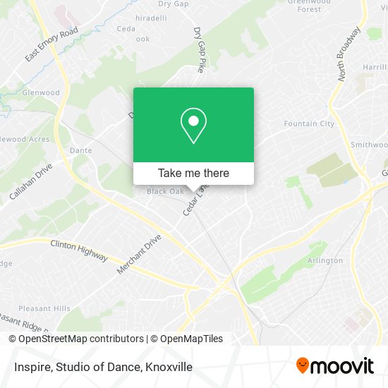 Mapa de Inspire, Studio of Dance