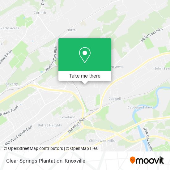 Mapa de Clear Springs Plantation