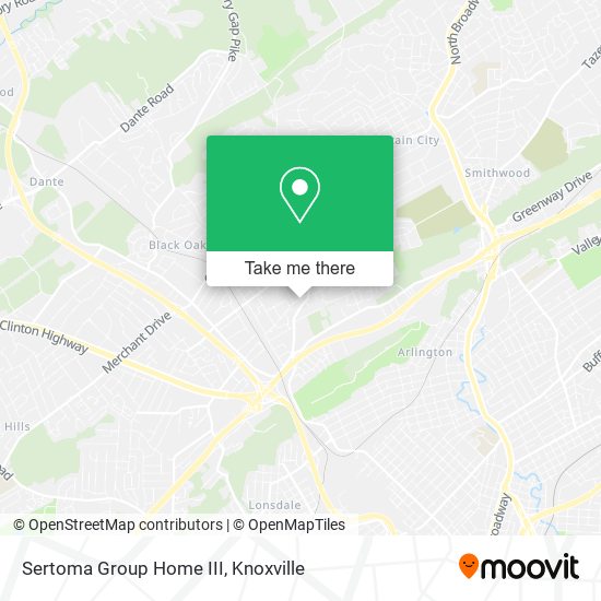 Sertoma Group Home III map