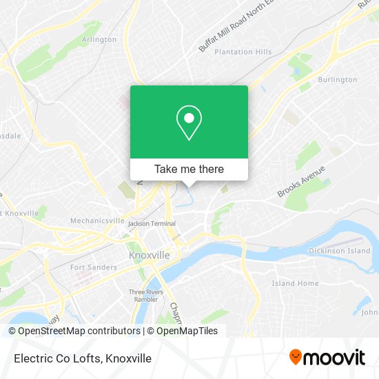 Mapa de Electric Co Lofts