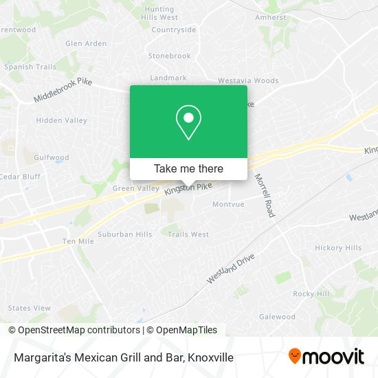 Margarita's Mexican Grill and Bar map