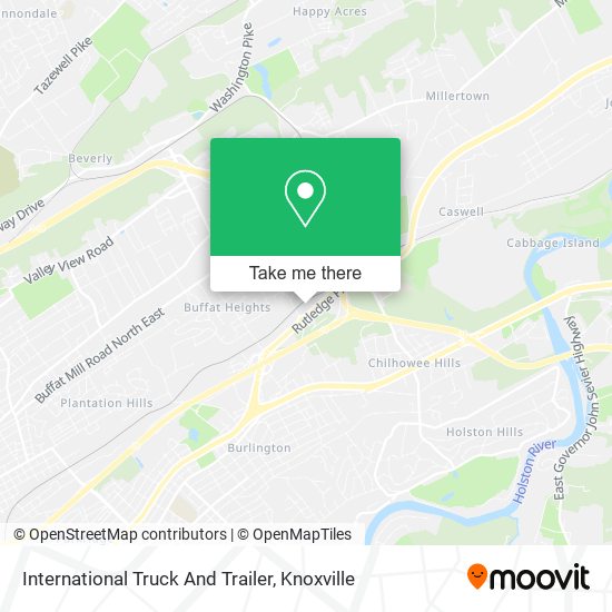 International Truck And Trailer map