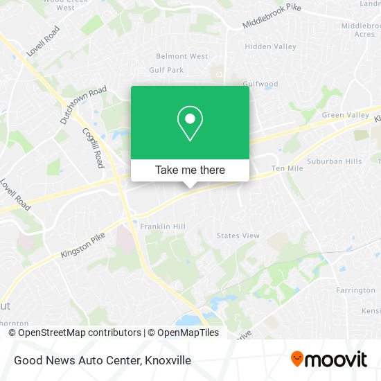 Mapa de Good News Auto Center