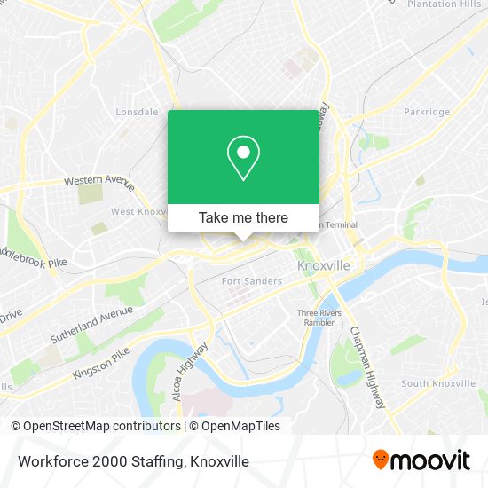 Workforce 2000 Staffing map