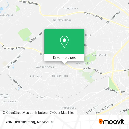 RNK Distrubuting map