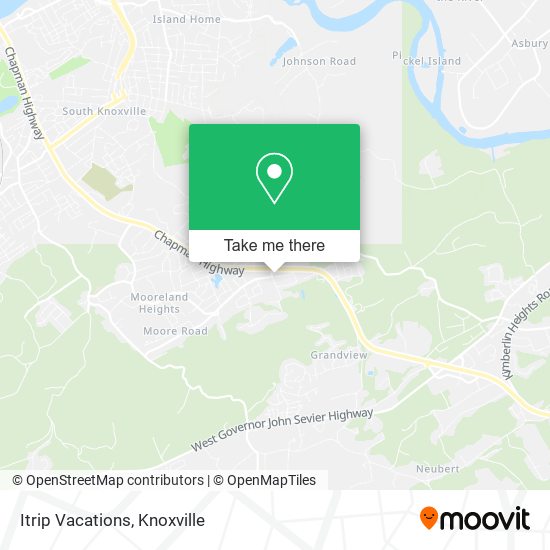 Itrip Vacations map