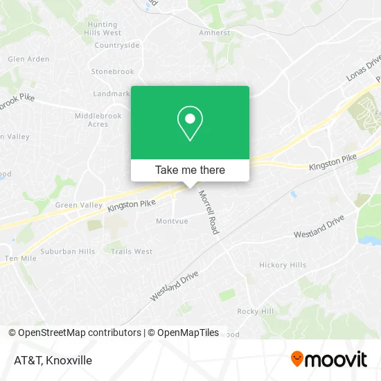 AT&T map