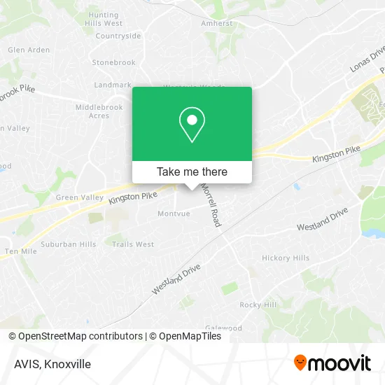 AVIS map