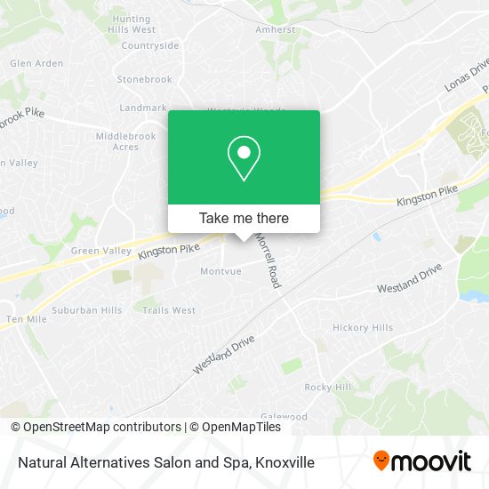 Mapa de Natural Alternatives Salon and Spa