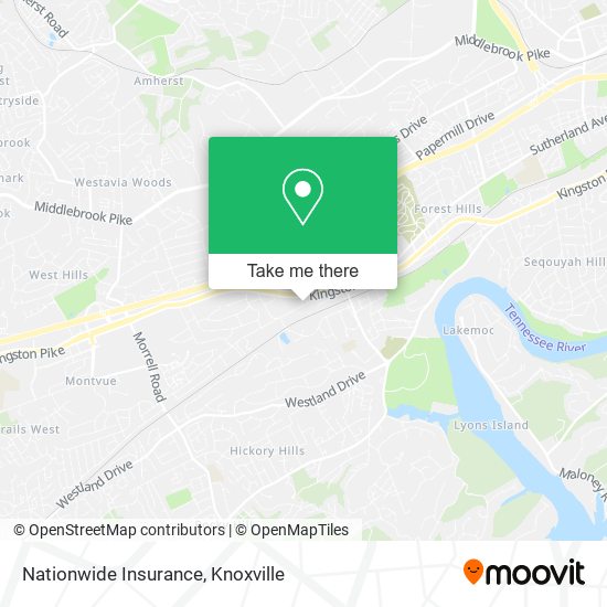 Nationwide Insurance map