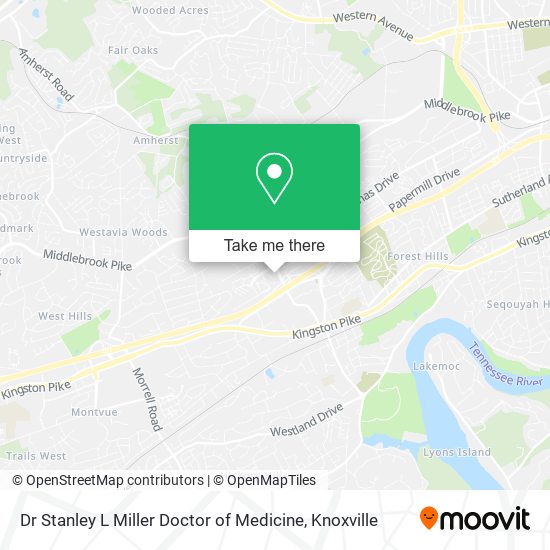 Dr Stanley L Miller Doctor of Medicine map