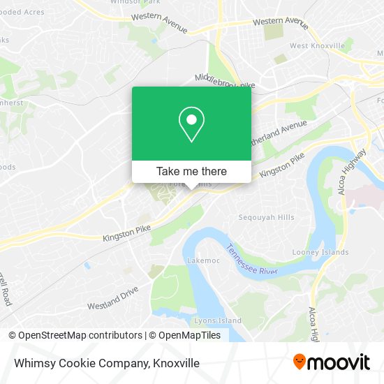 Whimsy Cookie Company map