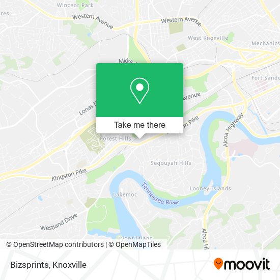 Mapa de Bizsprints