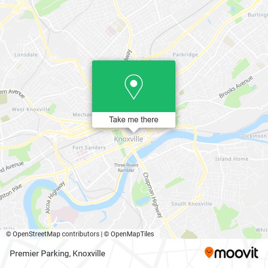 Premier Parking map