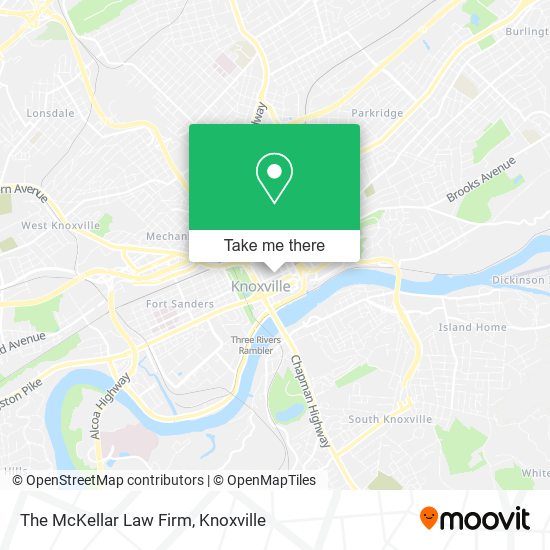 The McKellar Law Firm map