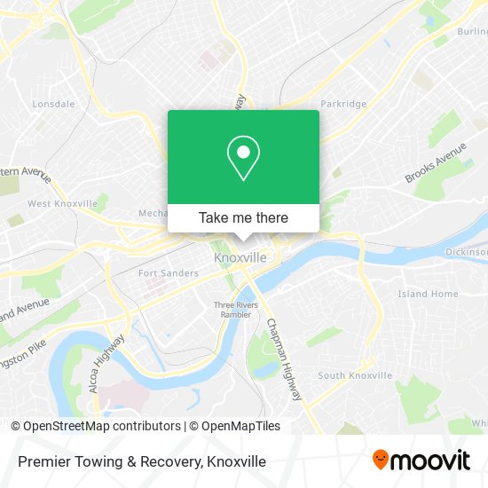 Mapa de Premier Towing & Recovery