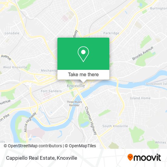 Cappiello Real Estate map