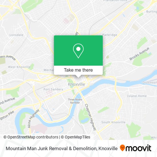 Mountain Man Junk Removal & Demolition map