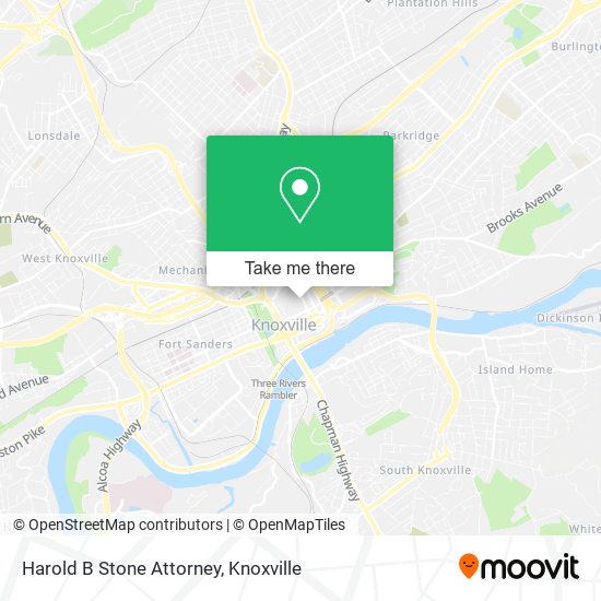 Mapa de Harold B Stone Attorney
