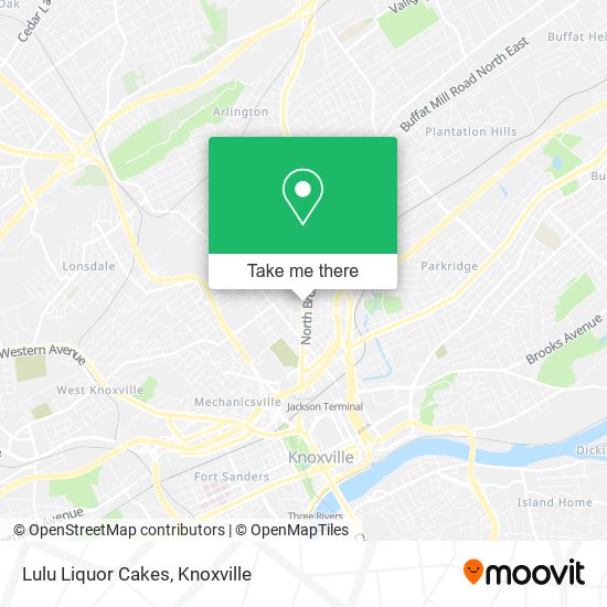 Lulu Liquor Cakes map
