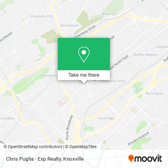 Mapa de Chris Puglia - Exp Realty