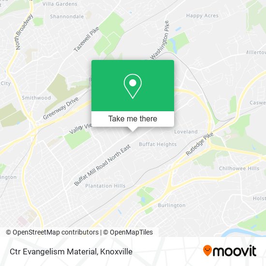 Ctr Evangelism Material map