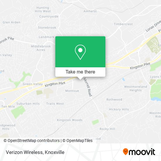 Verizon Wireless map