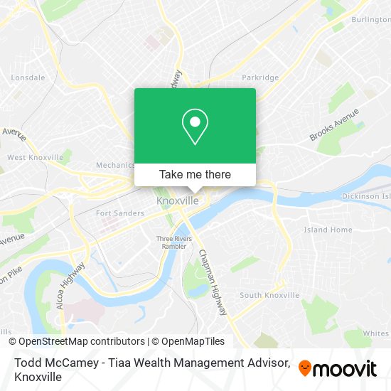 Todd McCamey - Tiaa Wealth Management Advisor map