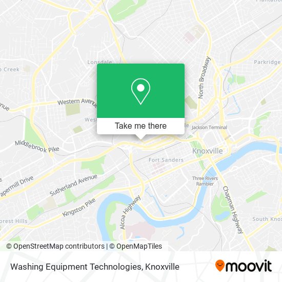 Mapa de Washing Equipment Technologies