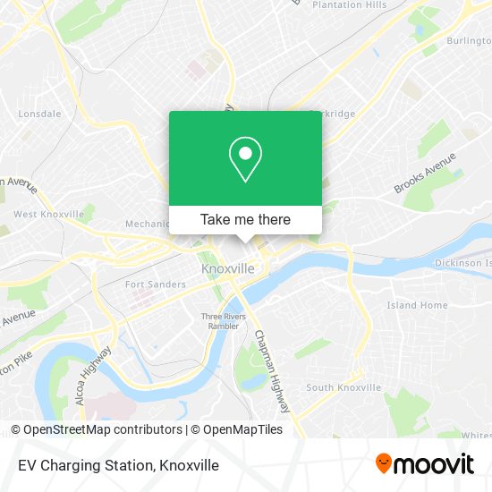 Mapa de EV Charging Station