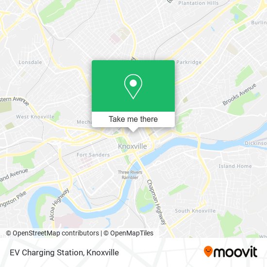 Mapa de EV Charging Station