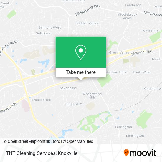 Mapa de TNT Cleaning Services