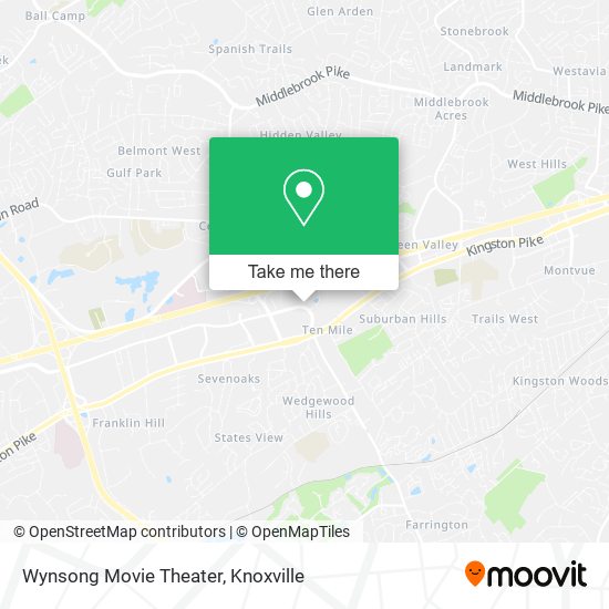 Wynsong Movie Theater map