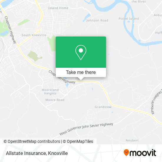 Mapa de Allstate Insurance