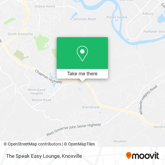 The Speak Easy Lounge map